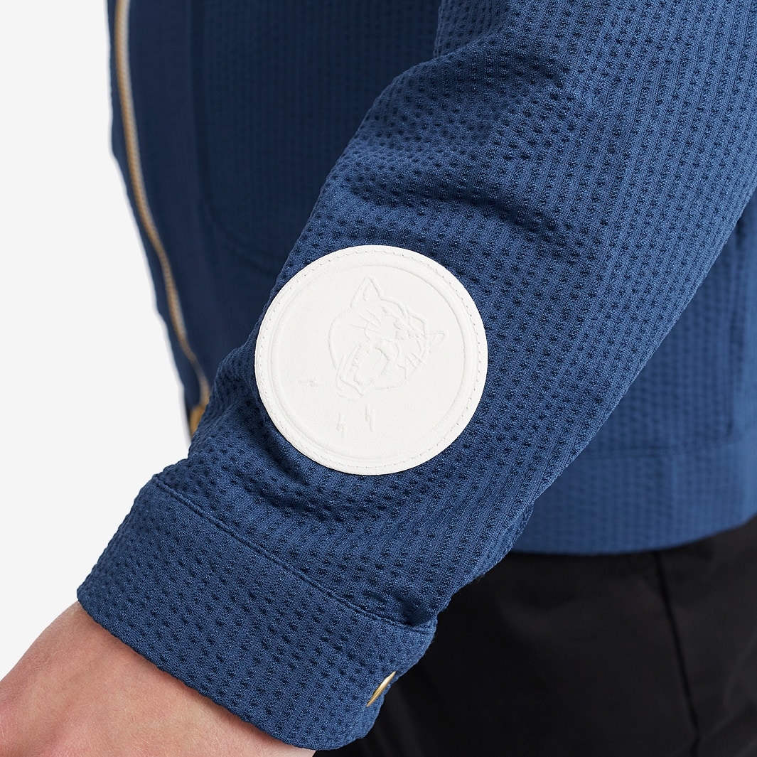 Mens Clothing Crossover Men's Basketball Track Jacket Dark Denim