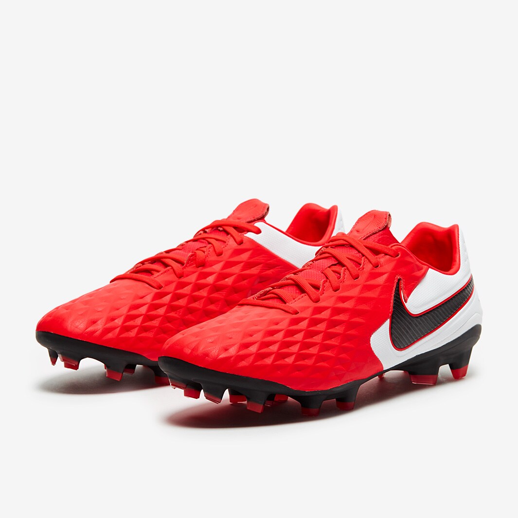 Nike Tiempo Legend VIII Pro FG - Laser Crimson/Black/White