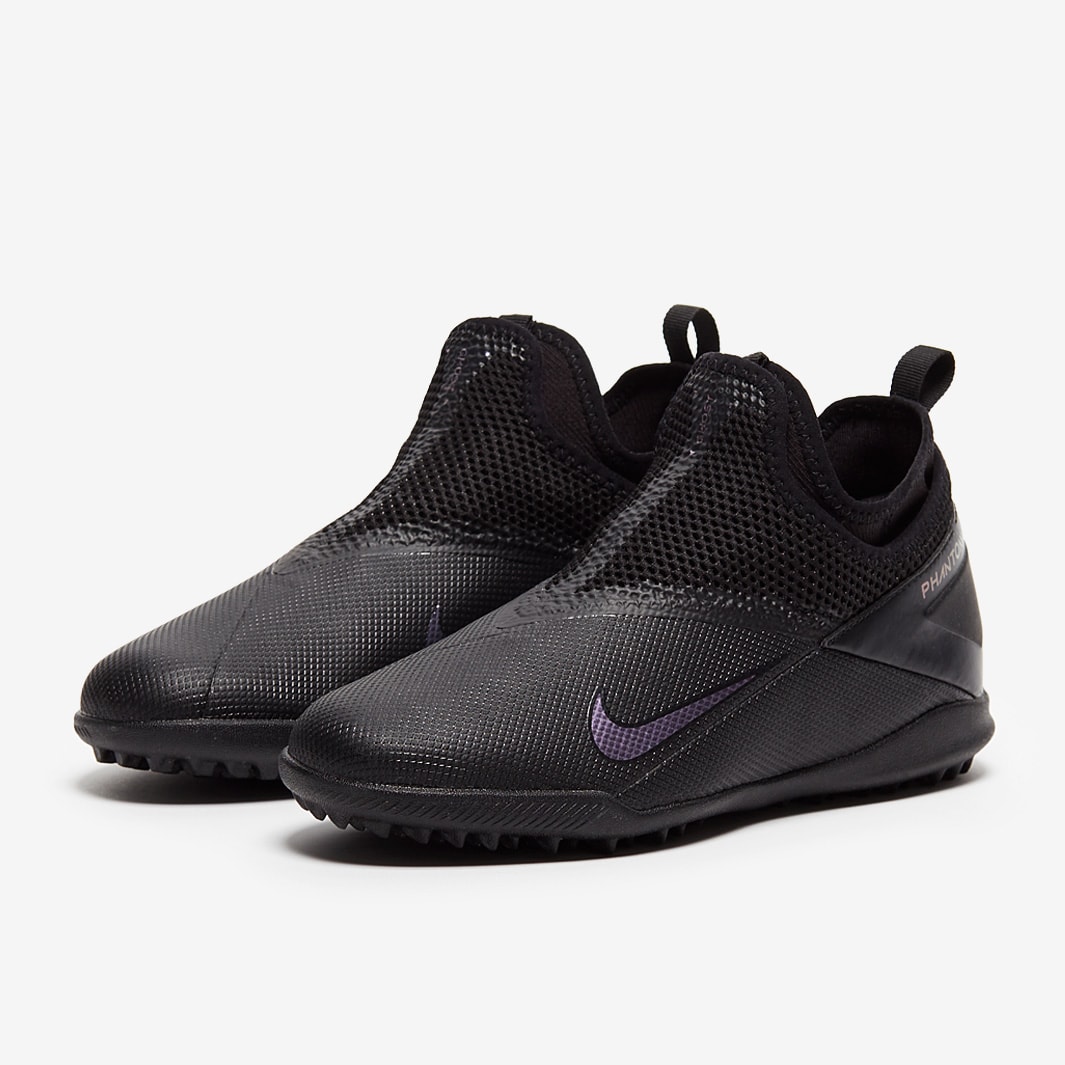 Nike Kids Phantom Vision II Academy DF TF - Black/Black