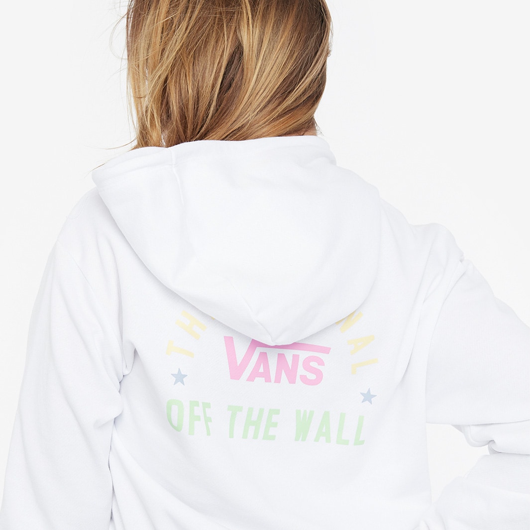 Vans hoodie on sale womens white