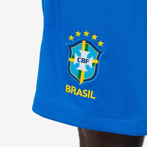 Nike Brazil 2020 Away Stadium Shorts - Soar/Midwest Gold image 6 |