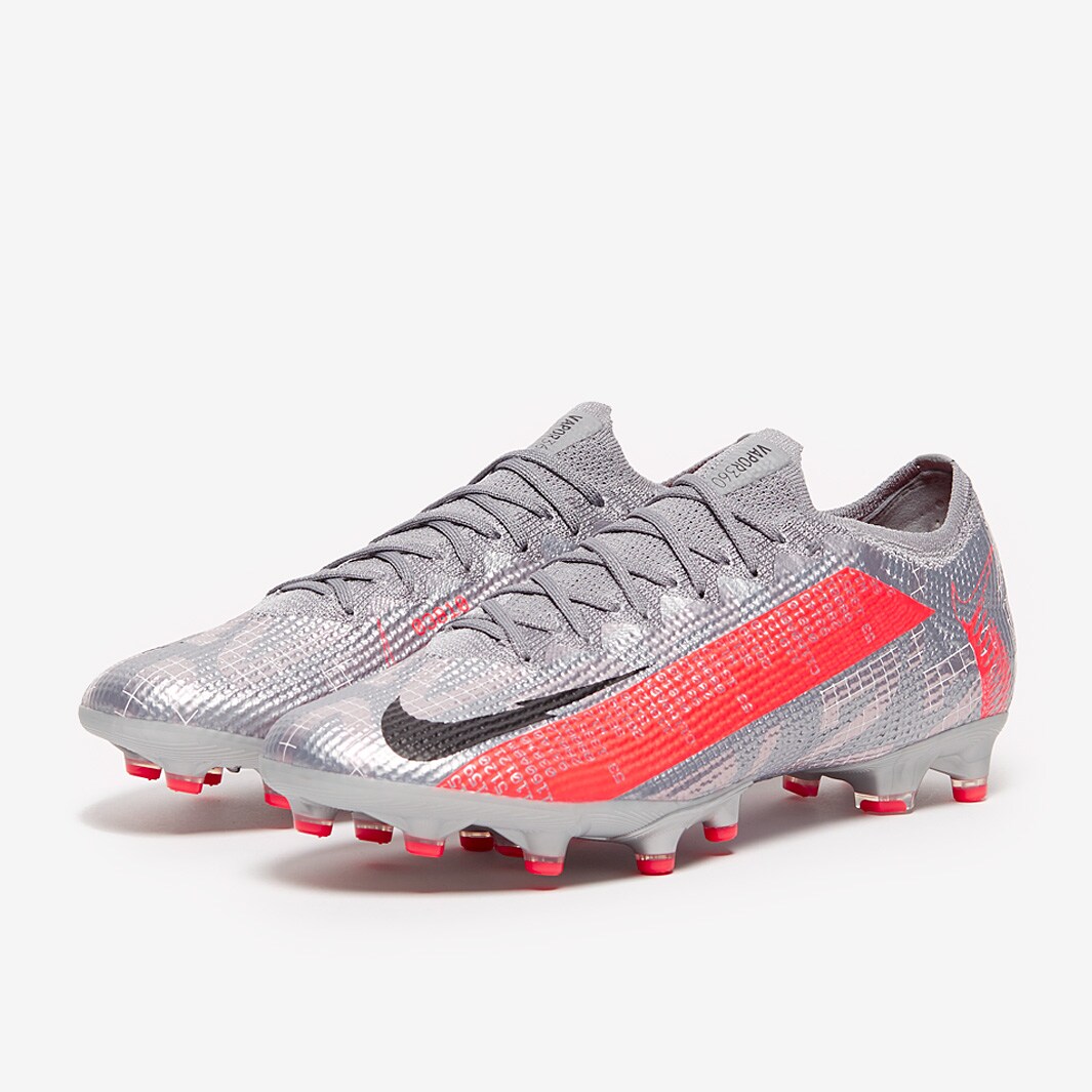 Nike Mercurial Vapor XIII Elite AG-PRO - Gris/Negro-Botas de