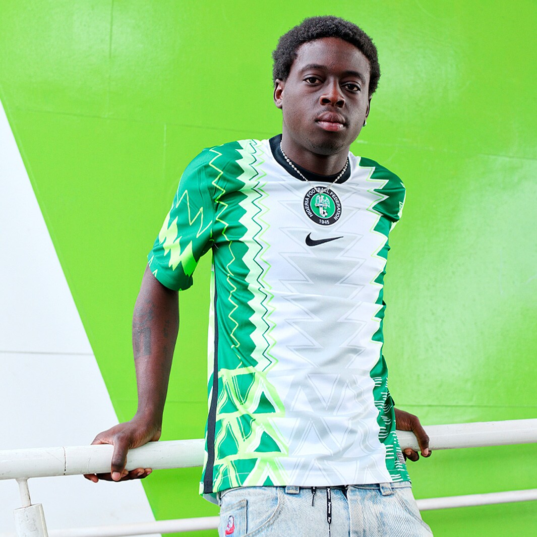 : Nike Nigeria Stadium Home Kids' Jersey 20-21 : Sports & Outdoors