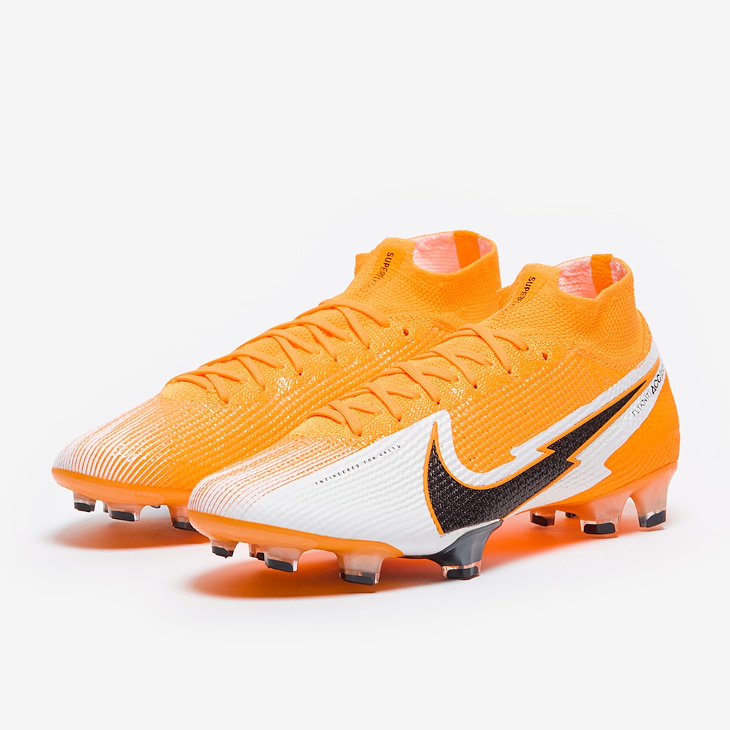 Nike Men's Mercurial Superfly FG Laser Orange/Black/Volt – Azteca