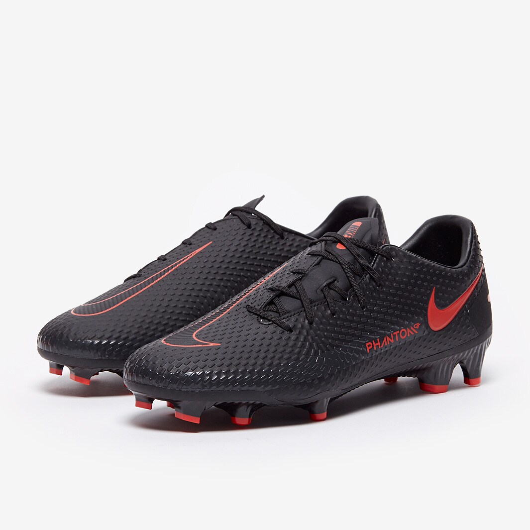 Nike Phantom GT Academy FG/MG - Black/Chile Red/Dark Smoke Grey