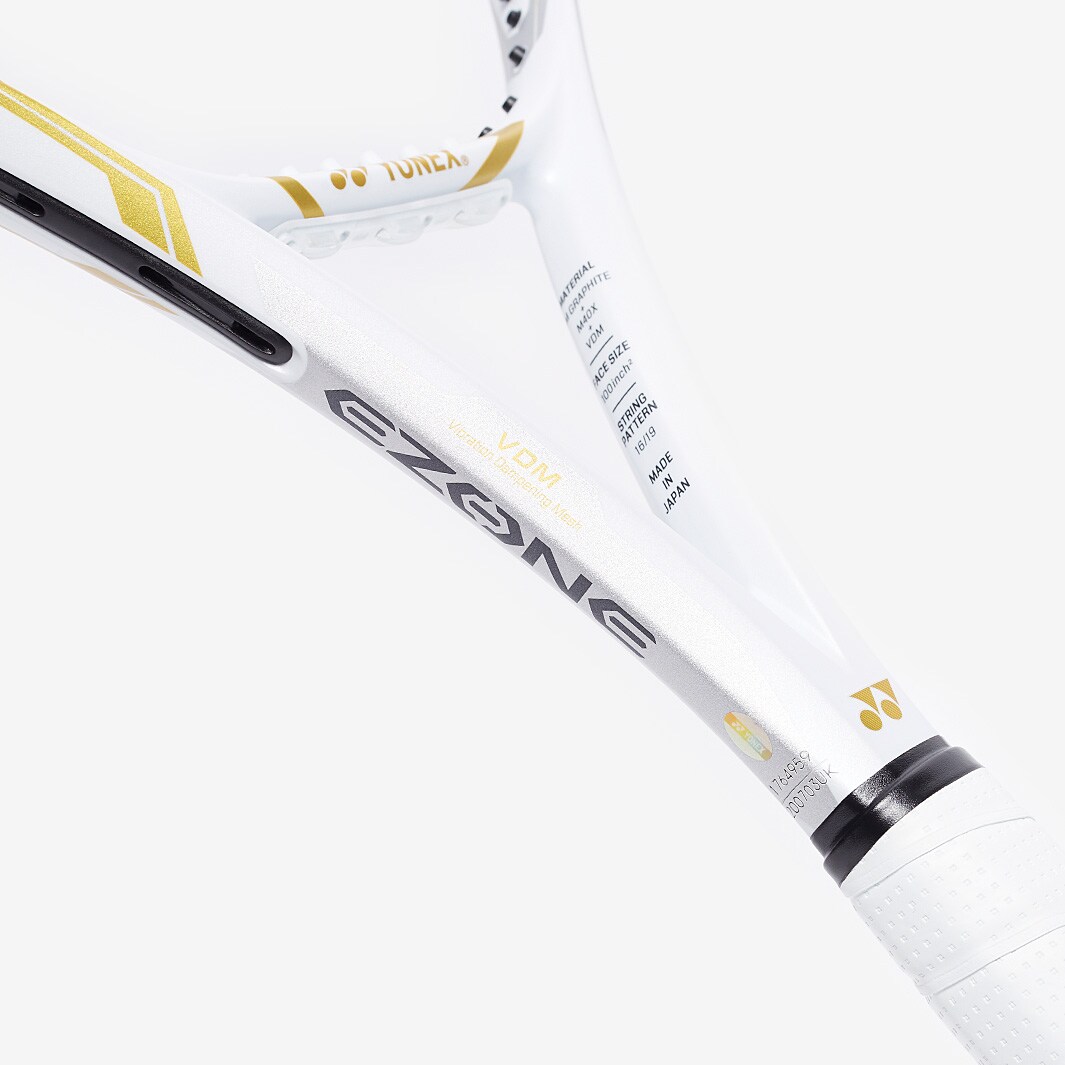 Yonex Ezone 100LG Limited Edition - White/Gold - Mens Rackets