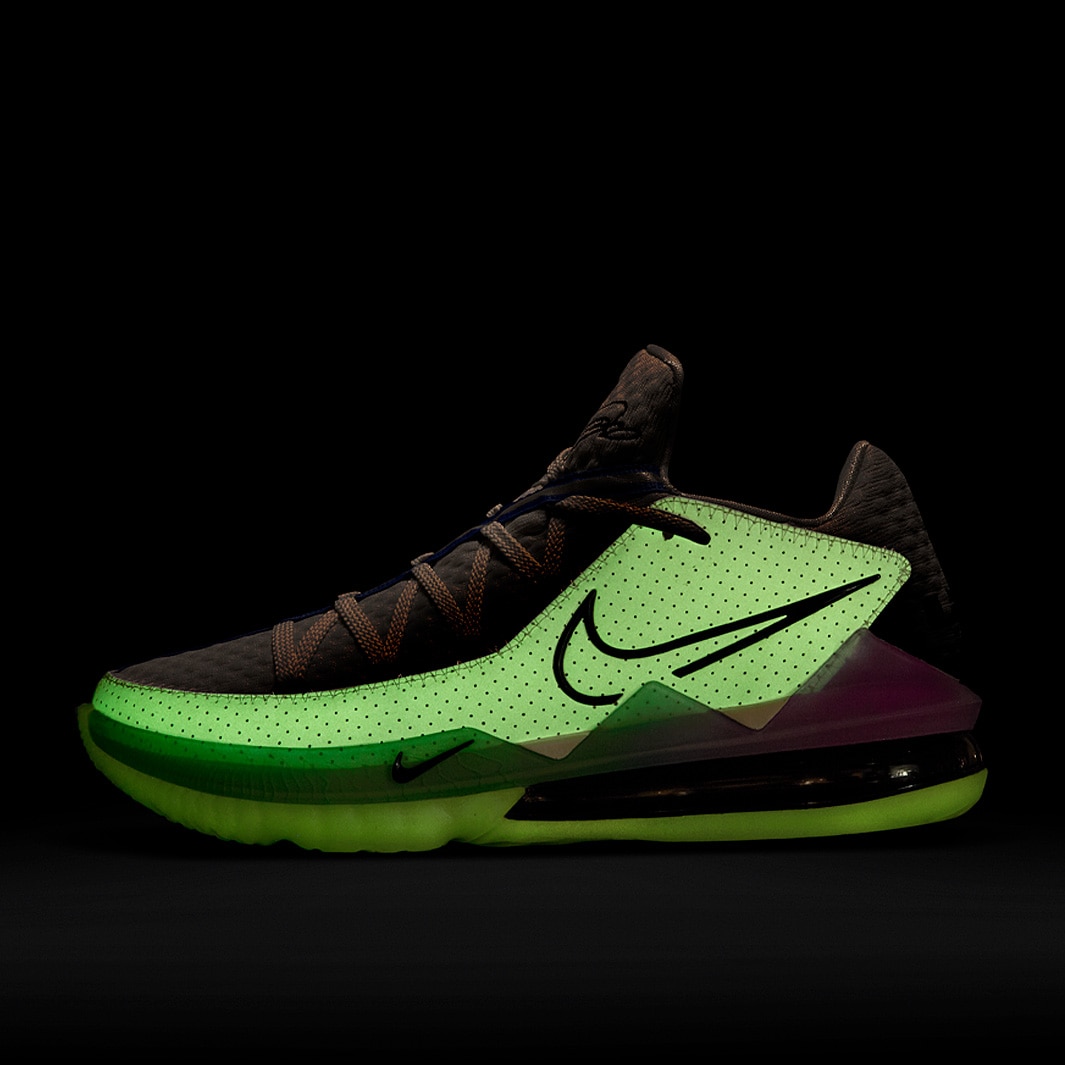 シューズ(男性用) Nike LeBron 17 Low Nike LeBron 17 Low- Spruce Aura/Black/Racer Blue/Sail- Mens Shoes