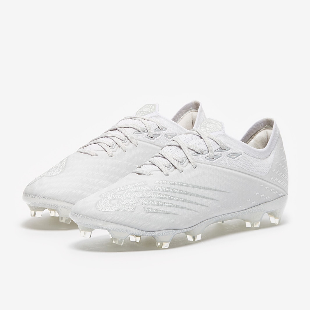 New Balance Furon V6+ Pro FG - White - Firm Ground - Mens Soccer Cleats