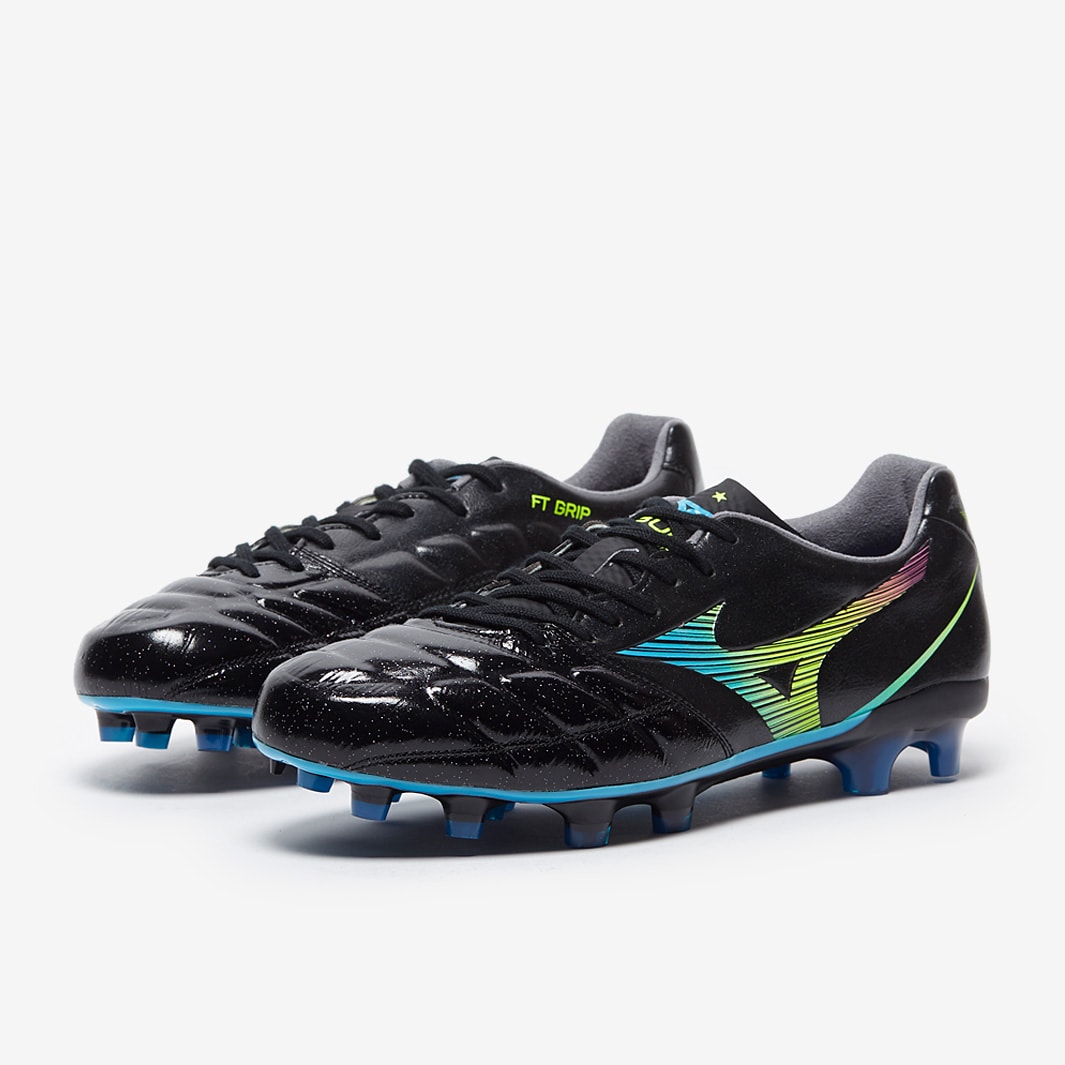 Mizuno Rebula Cup Made In Japan FG - Black/Blue Atoll