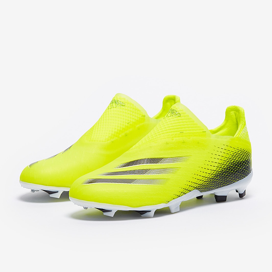 X Ghosted ＋ FG adidas Kids X Ghosted+ FG - Solar Yellow/Core Black/Team