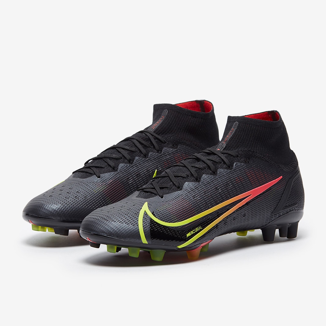 Nike Mercurial Superfly 8 Elite AG-PRO Black x Prism - Black/Cyber  Yellow/Off Noir