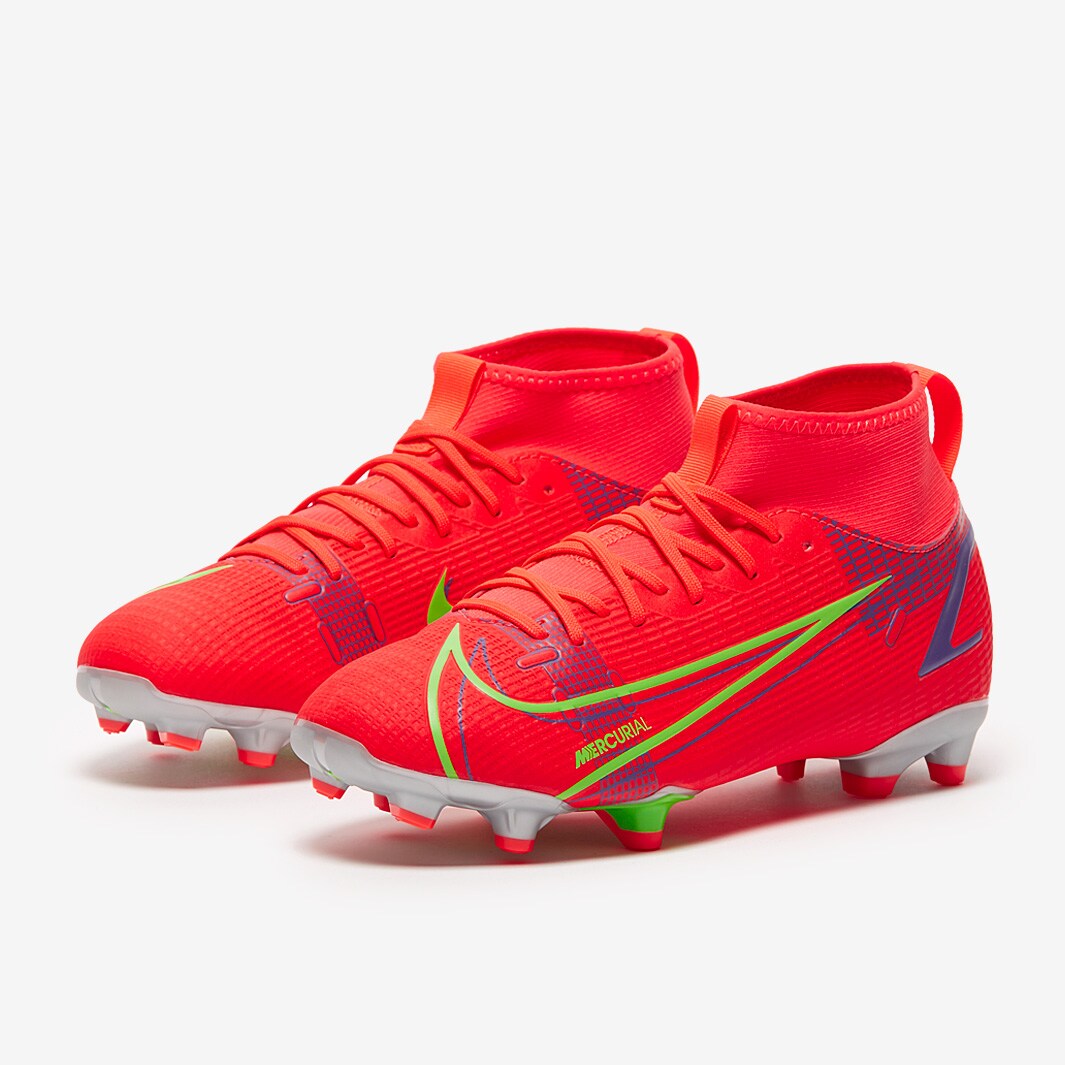Nike Kids Mercurial Superfly VIII Academy FG/MG - Bright