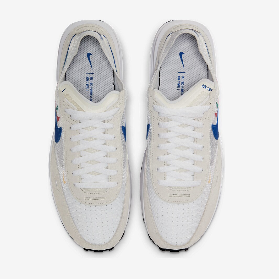 nike waffle one white game royal sail university red