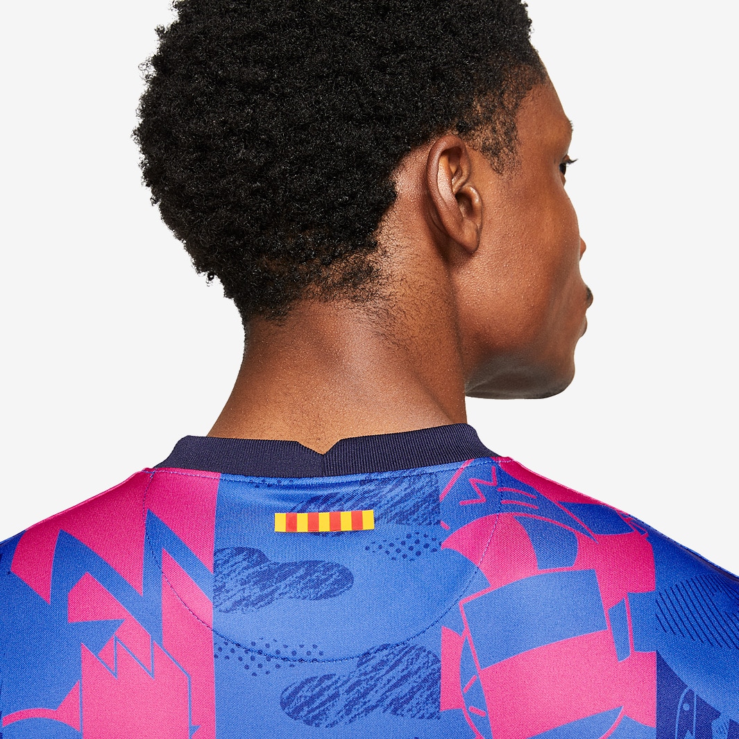 Nike FC Barcelona 21/22 Third Stadium SS Jersey - Hyper