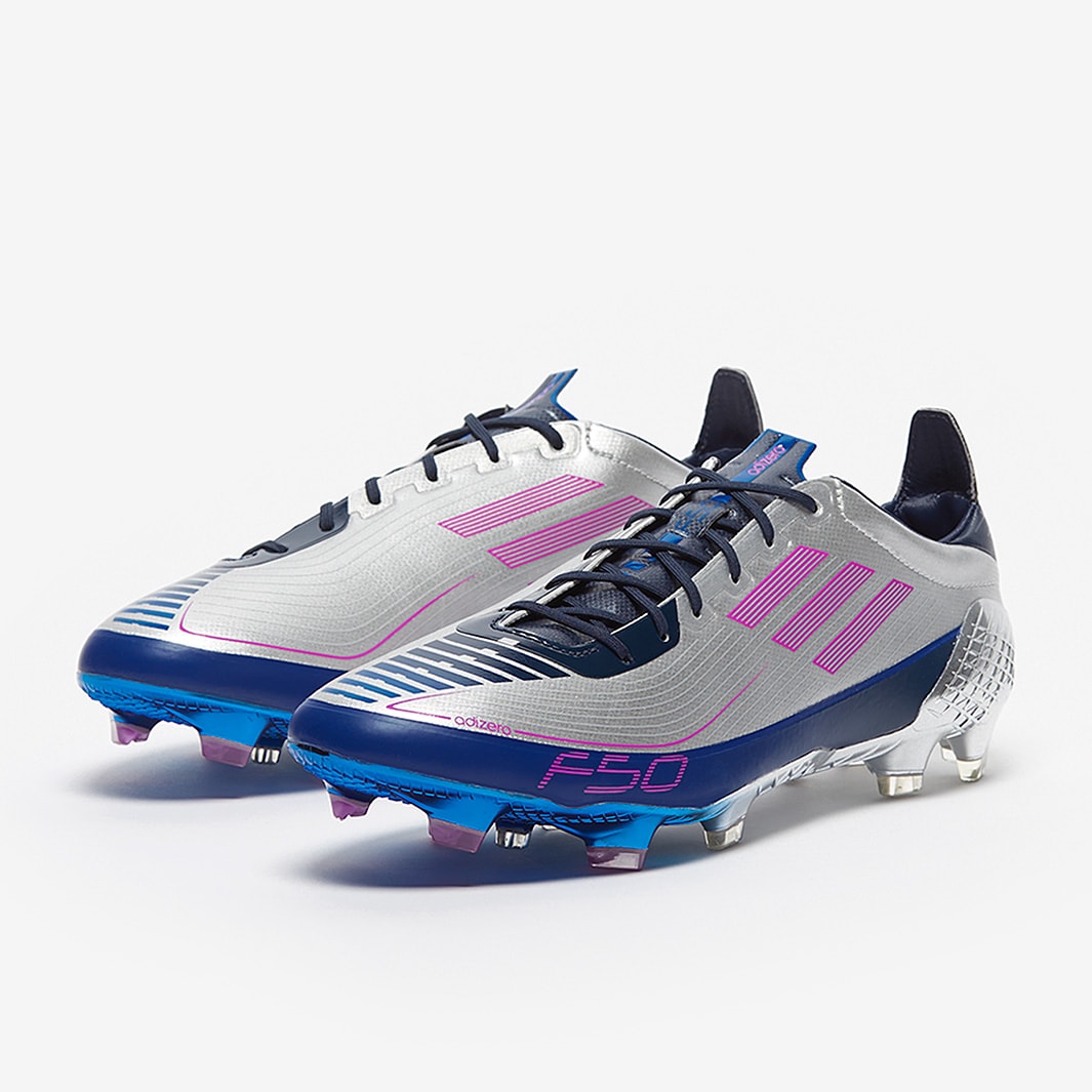 adidas F50 Ghosted UCL - Silver Metallic/Shock Pink/Collegiate