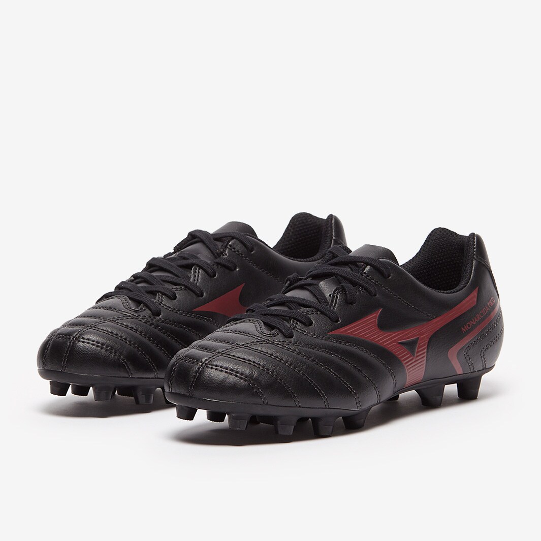 Mizuno Kids Monarcida II Select - Black/Tawny Port - Junior Boots