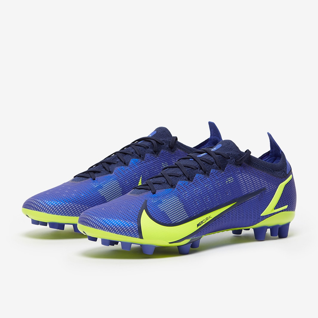 Nike Mercurial Vapor 14 Elite AG Football Boots Cz8717 574 Sapphire Volt Blue