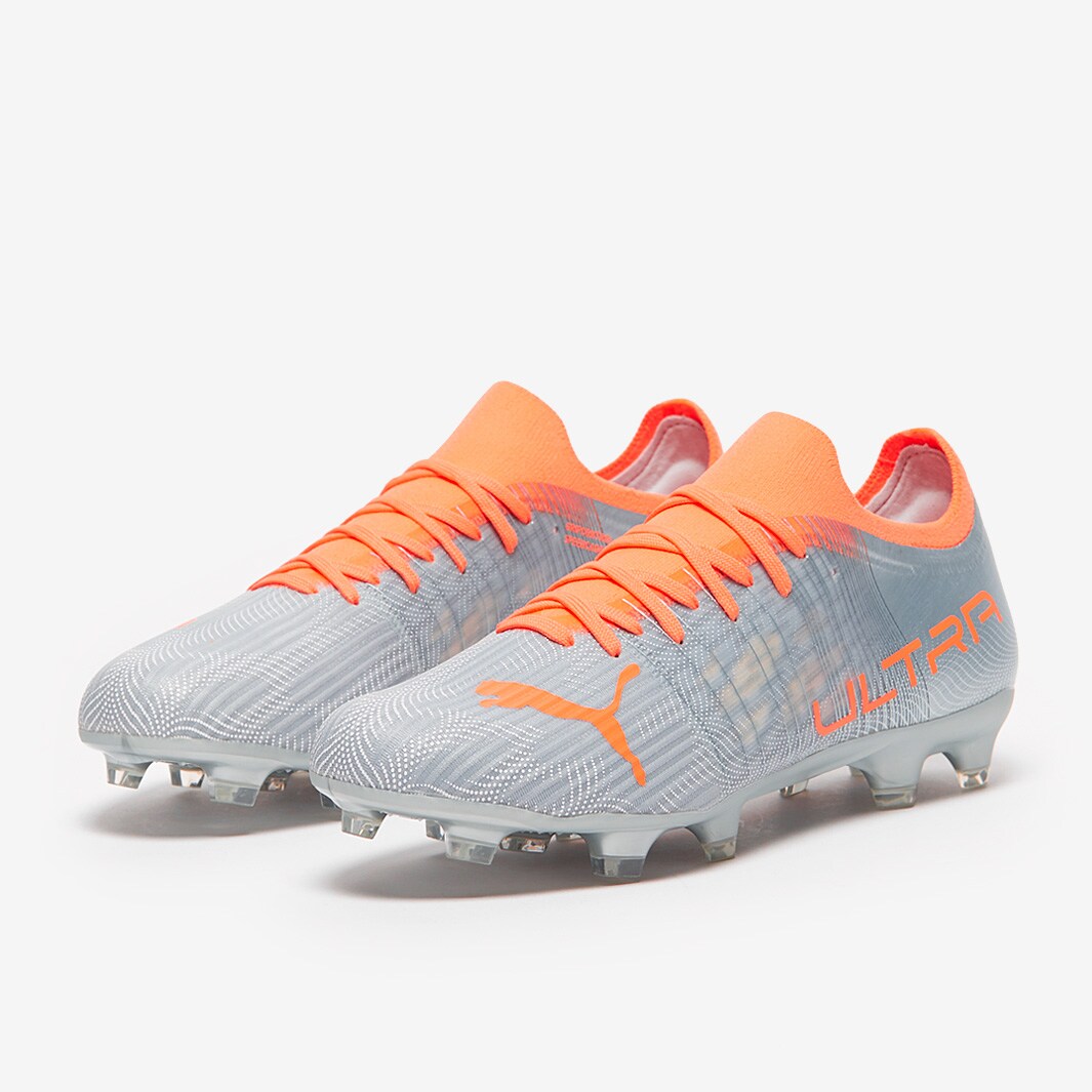 Puma Ultra 3.4 FG/AG - Diamond Silver/Neon Citrus - Mens