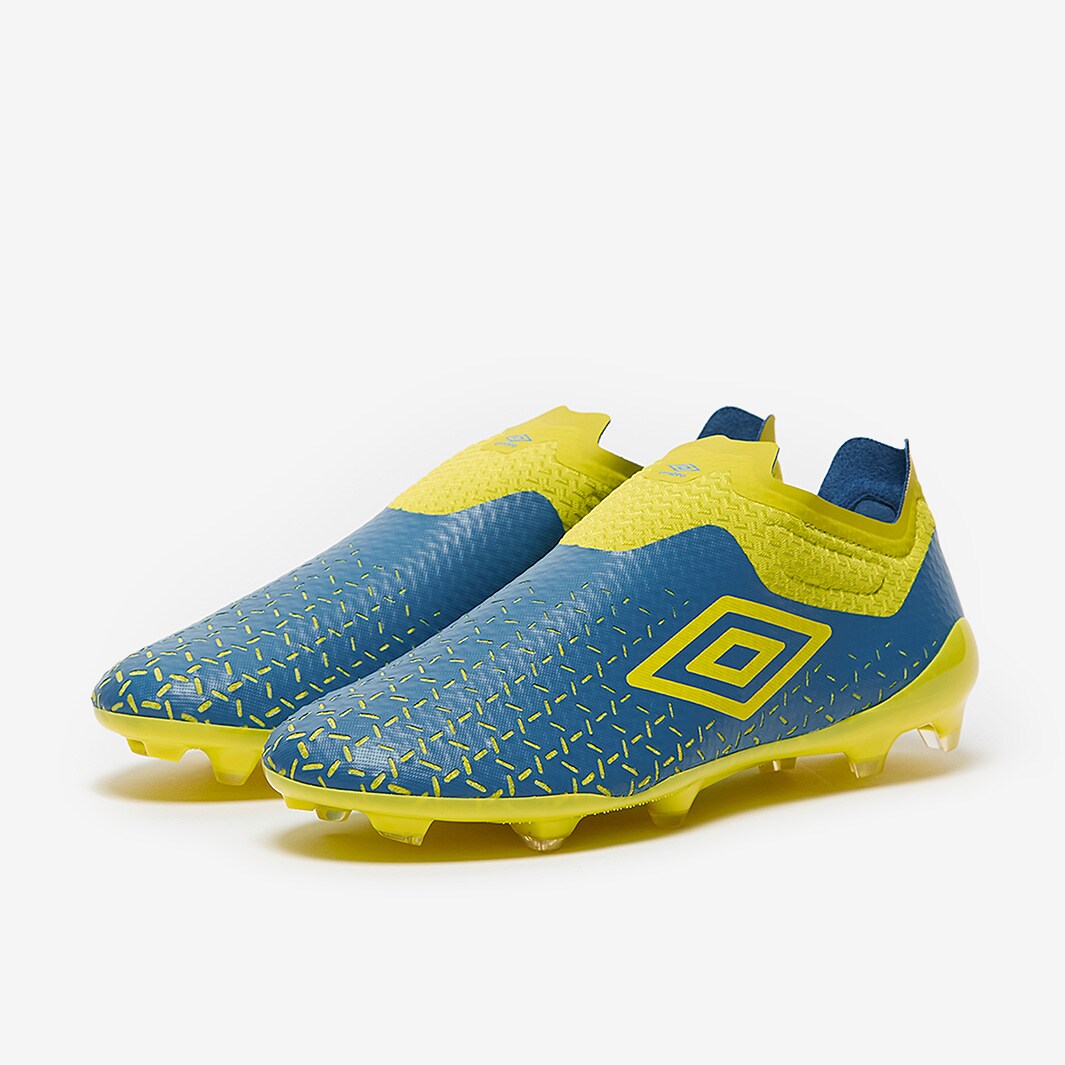 Umbro Velocita V Elite FG Blue Sapphire/Lime Punch Mens Boots ProDirect Soccer