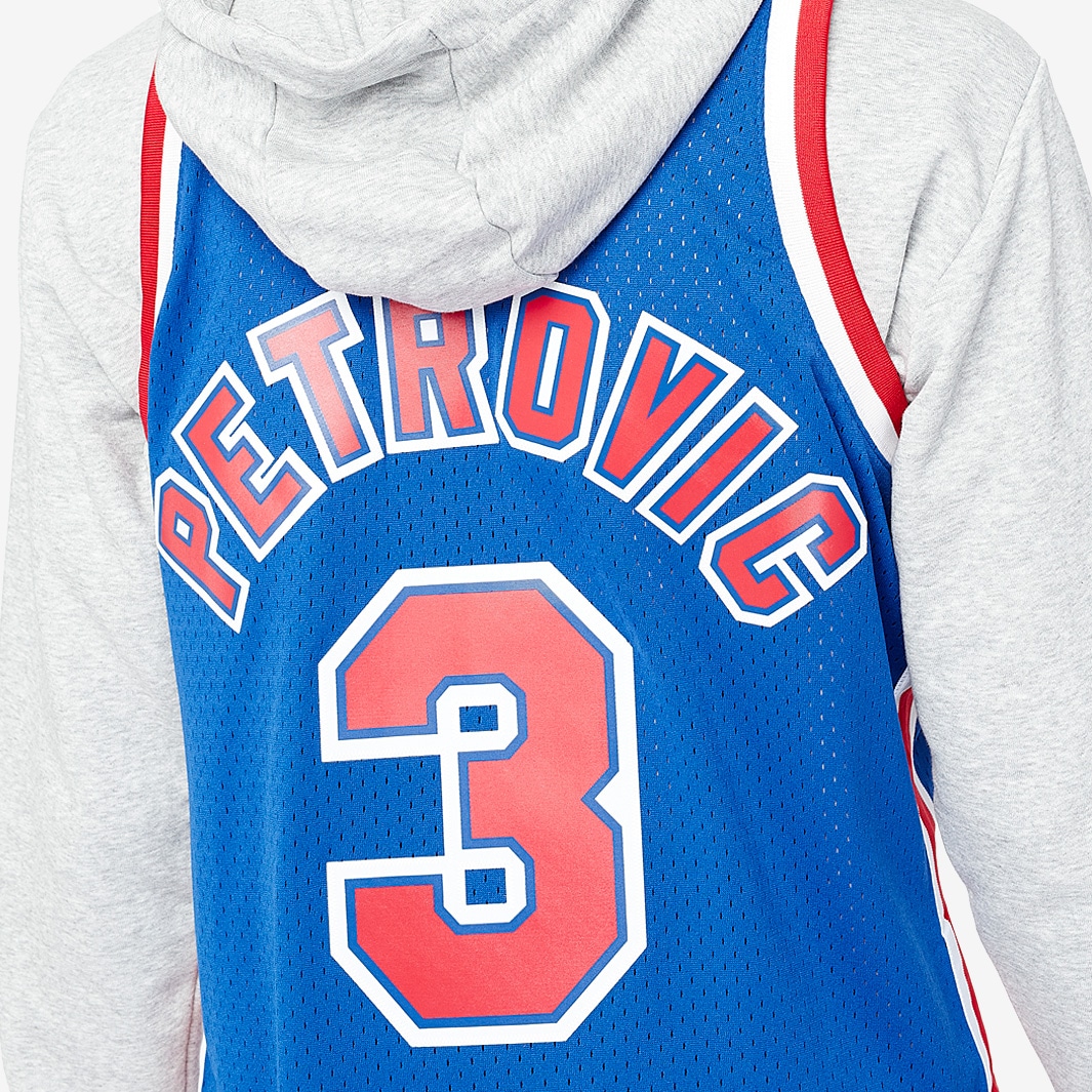 MITCHELL & NESS NAME&NUMBER TEE NEW JERSEY NETS – DRAZEN PETROVIC price  €37.50