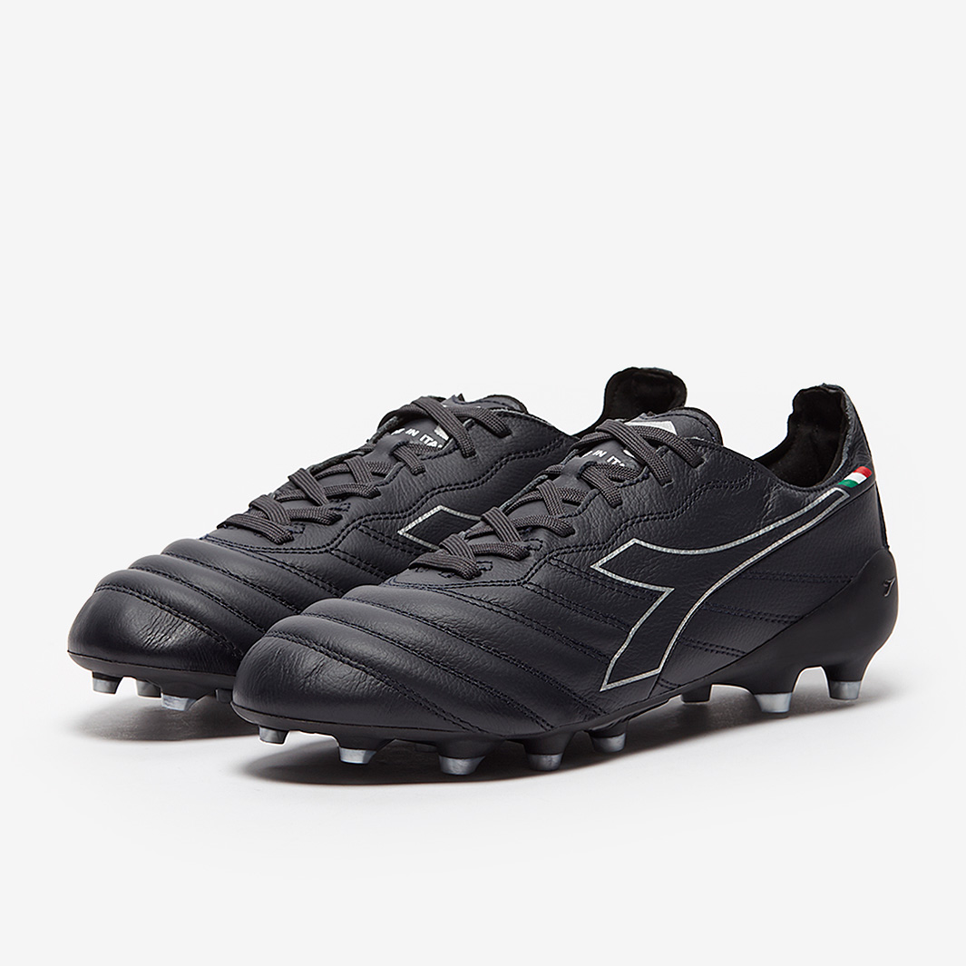 Zapatos de futbol diadora cuero alto best sale