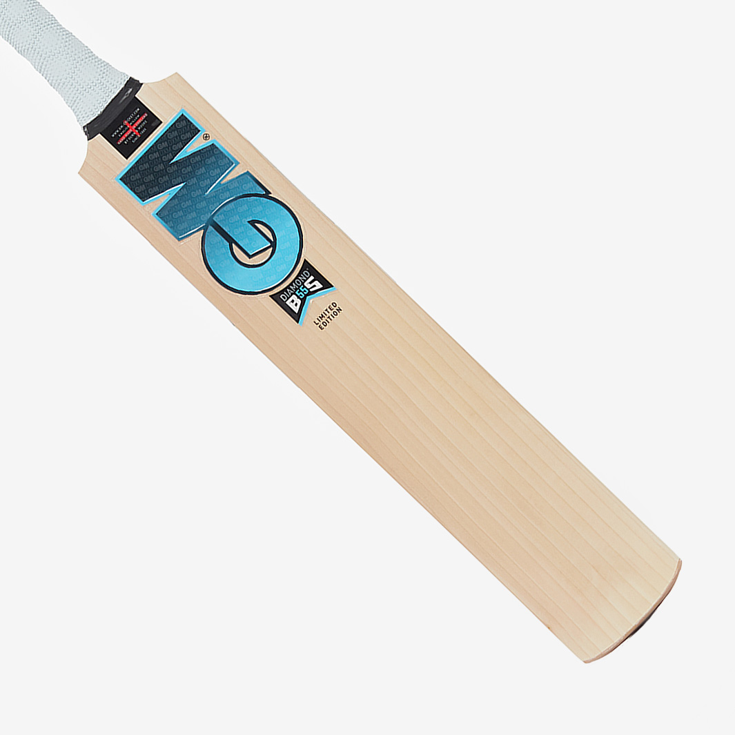 GM | Diamond, Ben Stokes Range, Cricket Bat, TOETEK, Kashmir Willow, Size 6 - User height 157-163cm | Gunn & Moore