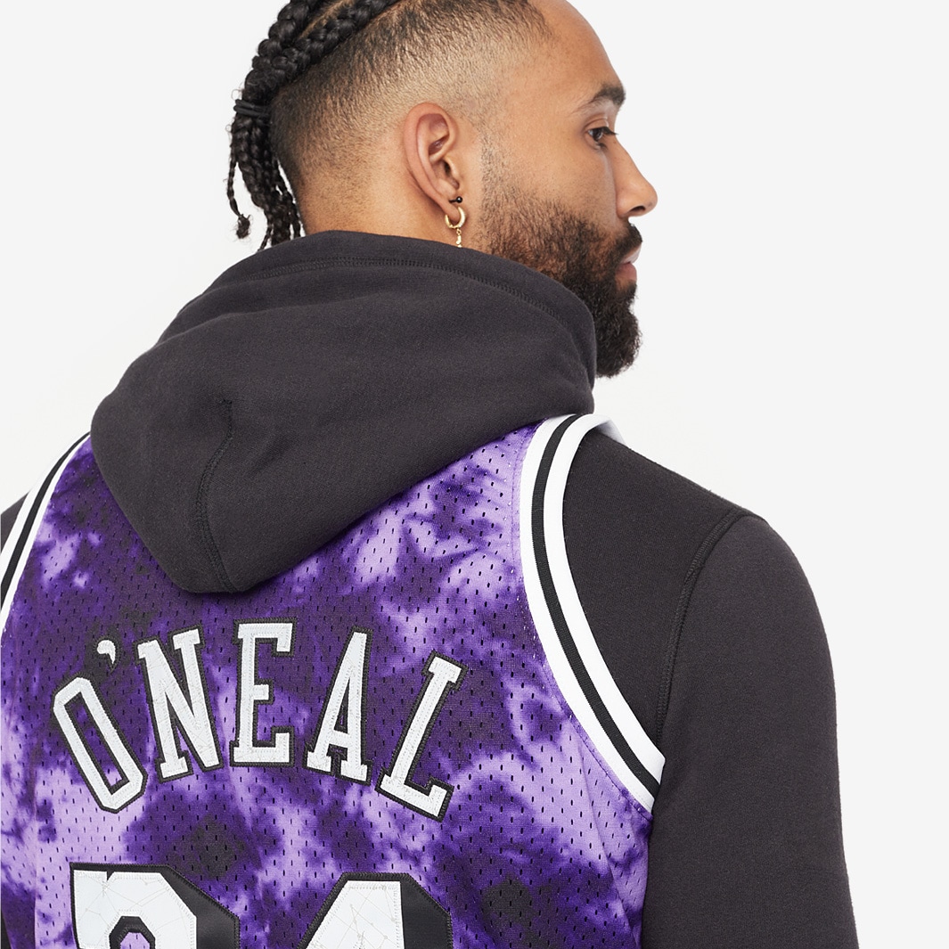 Mitchell & Ness Los Angeles Lakers Shaquille O'Neal #34 Galaxy Swingman Jersey Purple