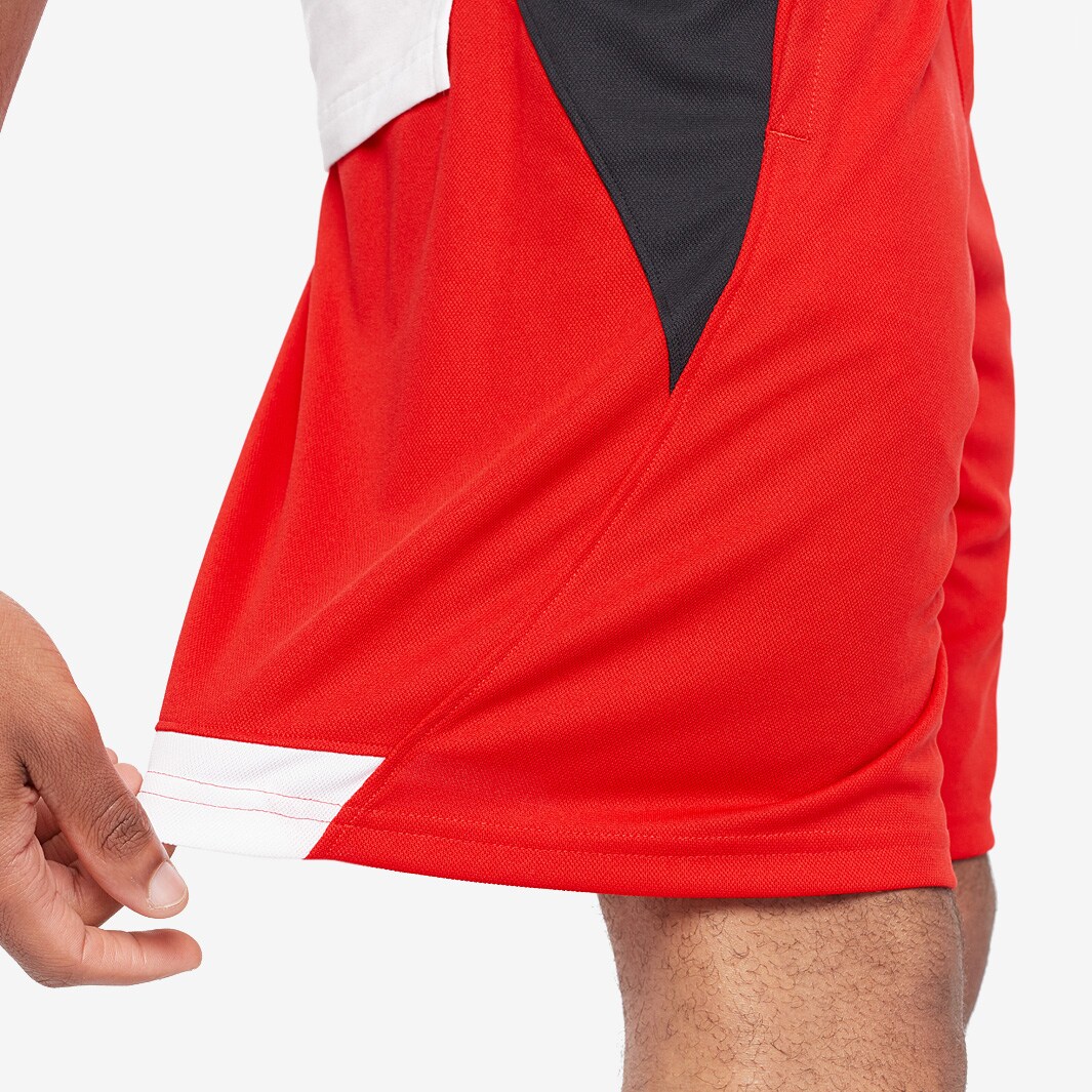 Under Armour Baseline 10IN Short Red/White Mens Clothing