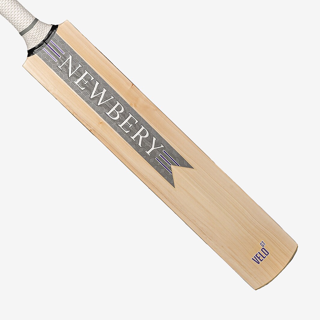 Newbery VELO GT Player Junior Cricket Bat Grey/Purple Junior