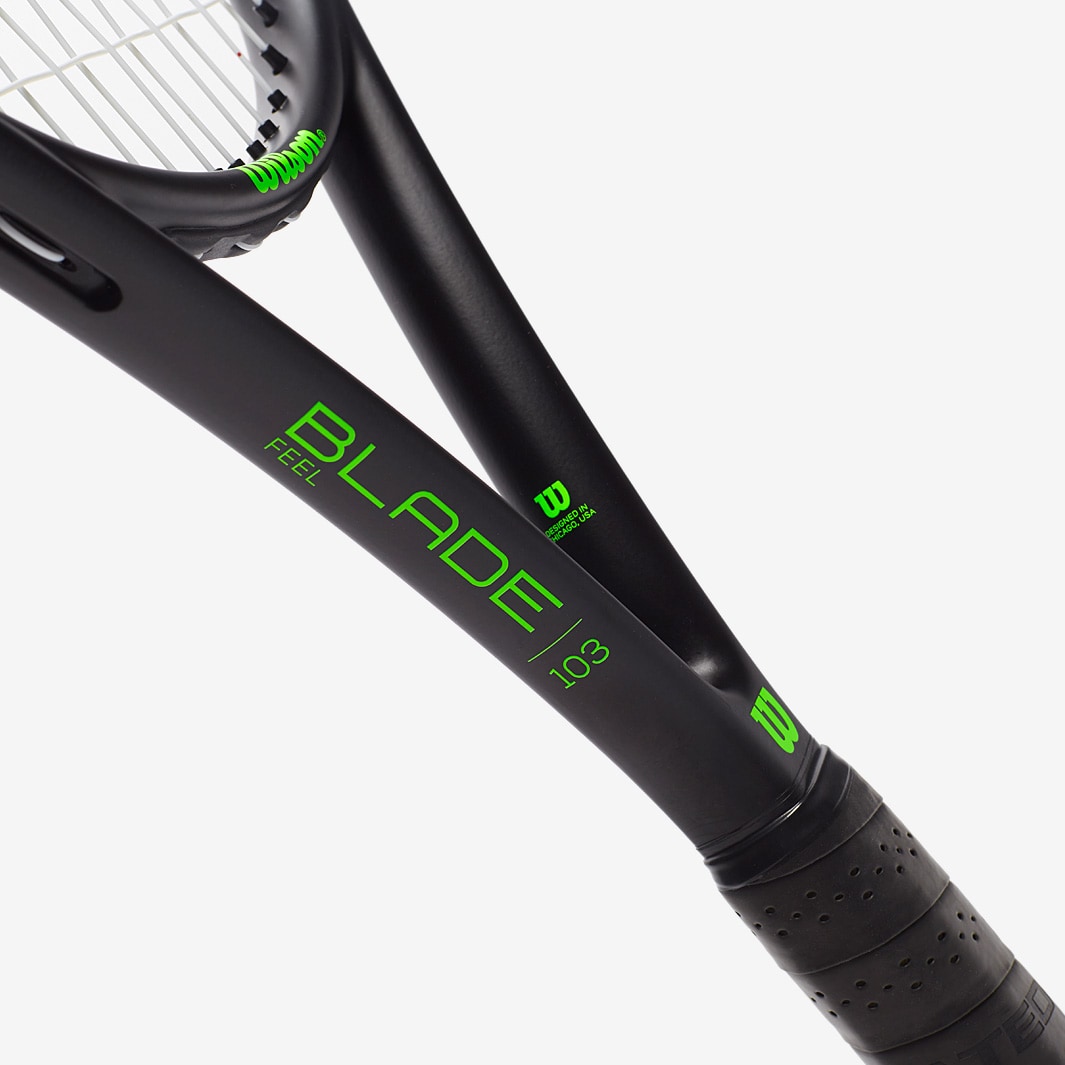 Wilson Blade Feel 103 - Black/Green - Mens Rackets | Pro:Direct Tennis