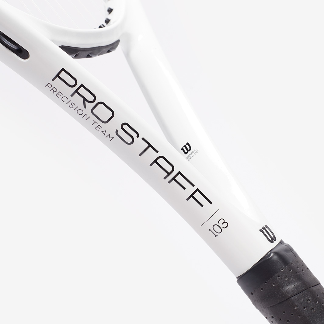 Wilson Pro Staff Precision Team 103 - White/Red - Mens Rackets