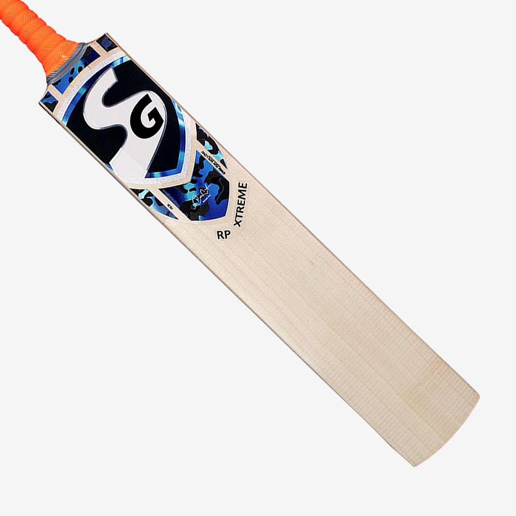 SG RP Xtreme Junior Cricket Bat Blue Camo/Black Junior Cricket Bats