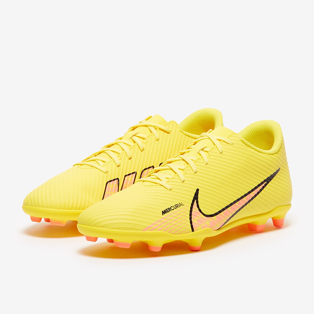 Nike Mercurial Vapor XV Club FG/MG - Yellow Strike/Sunset Glow - Mens ...