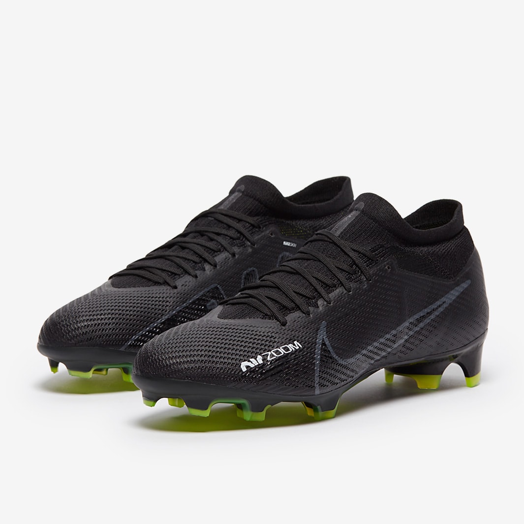 Nike Performance MERCURIAL ZOOM VAPOR 15 PRO AG-PRO - Moulded stud football  boots - schwarzgrau/black 