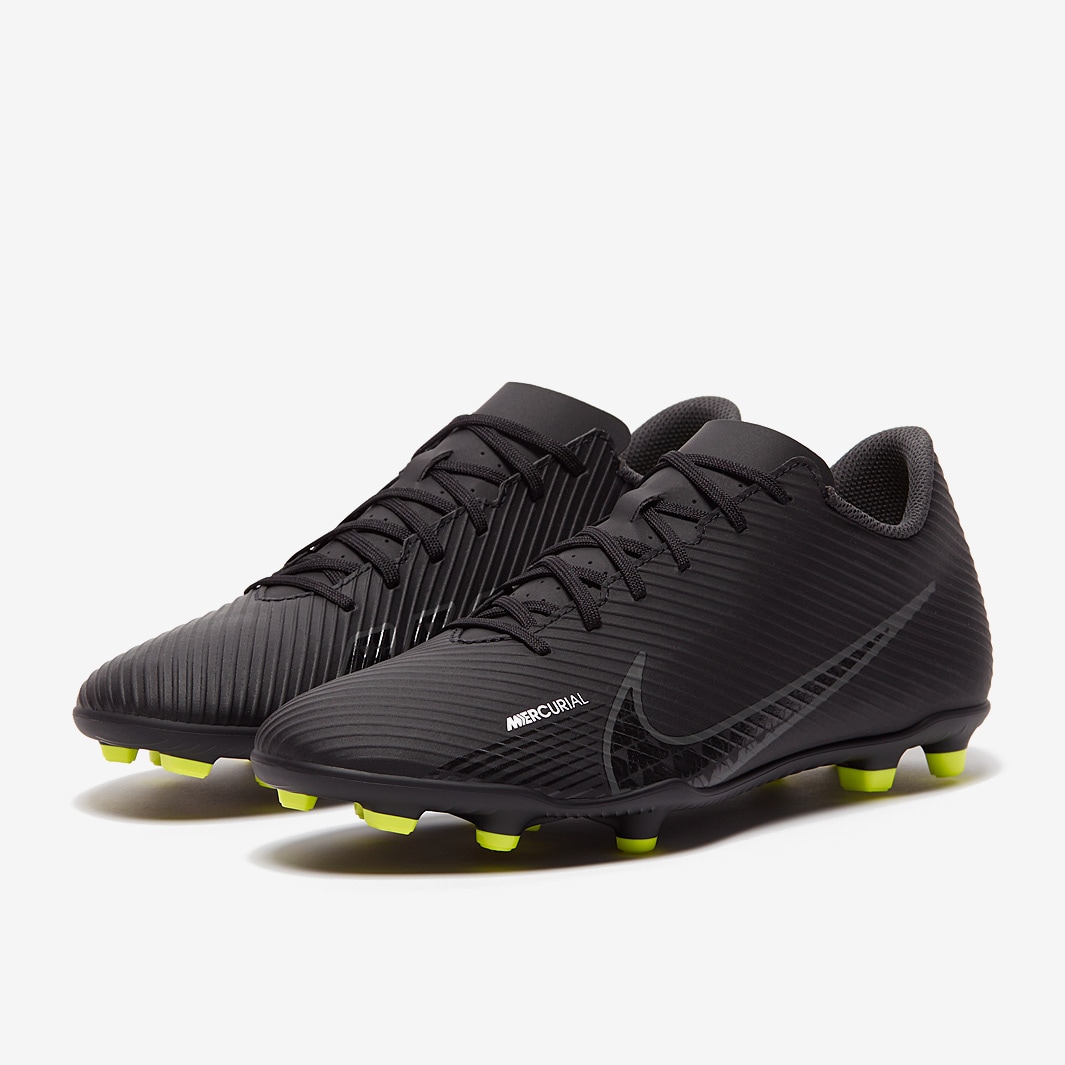 Nike Mercurial Vapor XV Club FG MG Black Dk Smoke Grey Summit White Volt Mens Boots