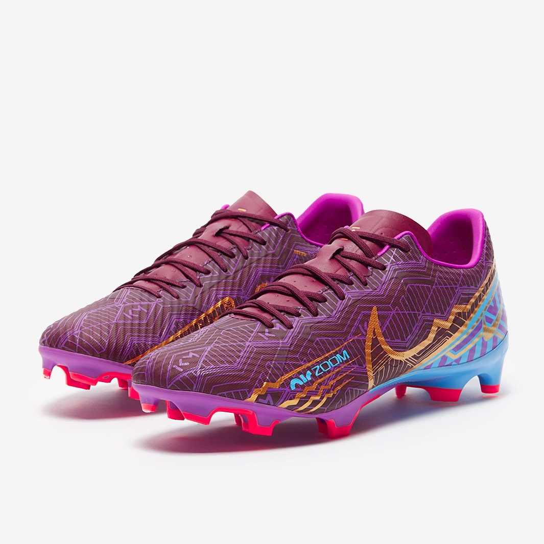 Nike Air Zoom Mercurial Vapor XV Elite KM FG - Dark Beetroot / Mtlc Vivid  Gold - Football Shirt Culture - Latest Football Kit News and More