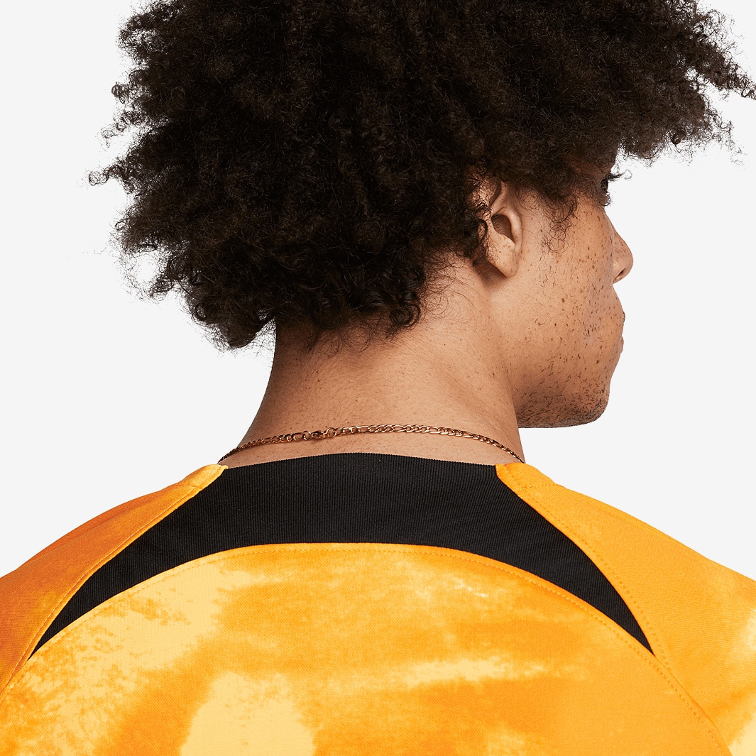 Nike Netherlands 22/23 Dri-Fit SS Home Shirt - Laser Orange/Black ...