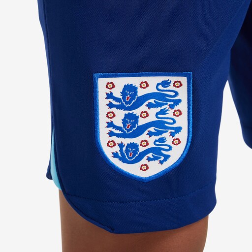 Nike England Kids 22/23 Dri-Fit Stadium Short Home - Blue Void/Blue Fury image 6 |