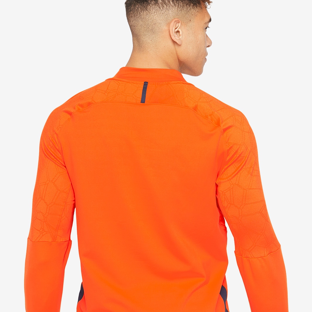 Nike Racing 92 22/23 Training 1/4 Zip Top Safety Orange/Obsidian