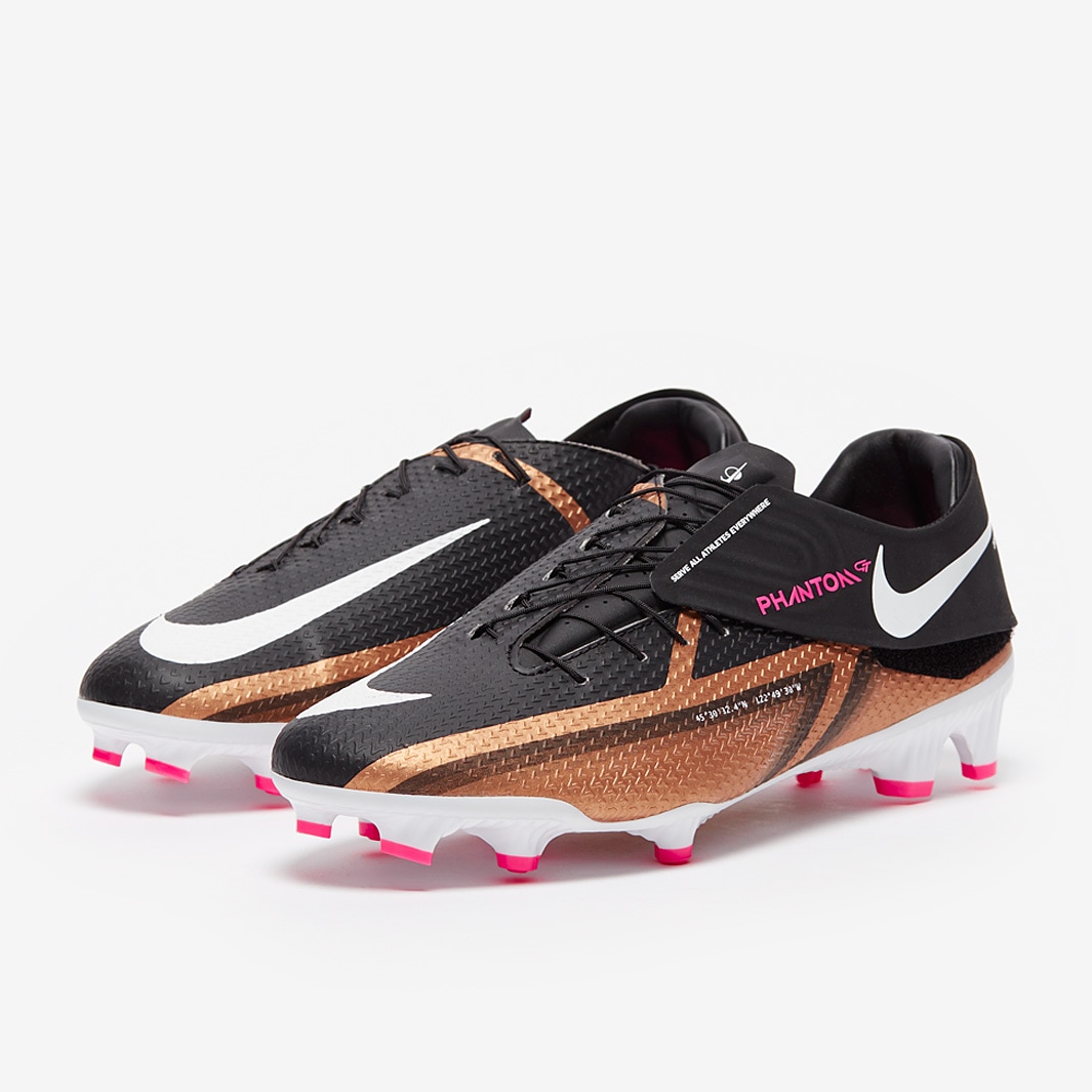 Nike Phantom GT2 Academy Flyease FG/MG - Metallic Copper/Metallic ...