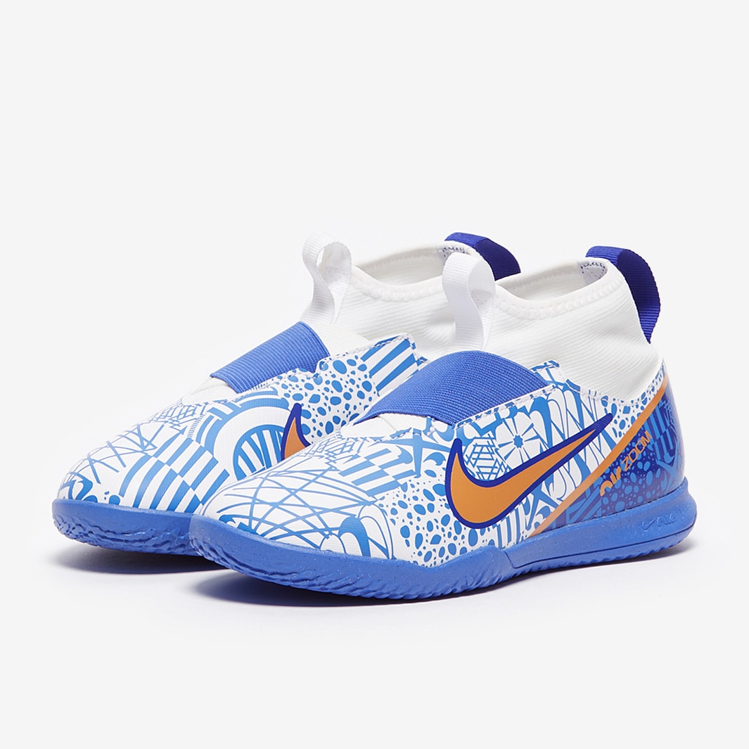 Nike Bambini Zoom Superfly IX Academy CR7 IC Bianco/Rame