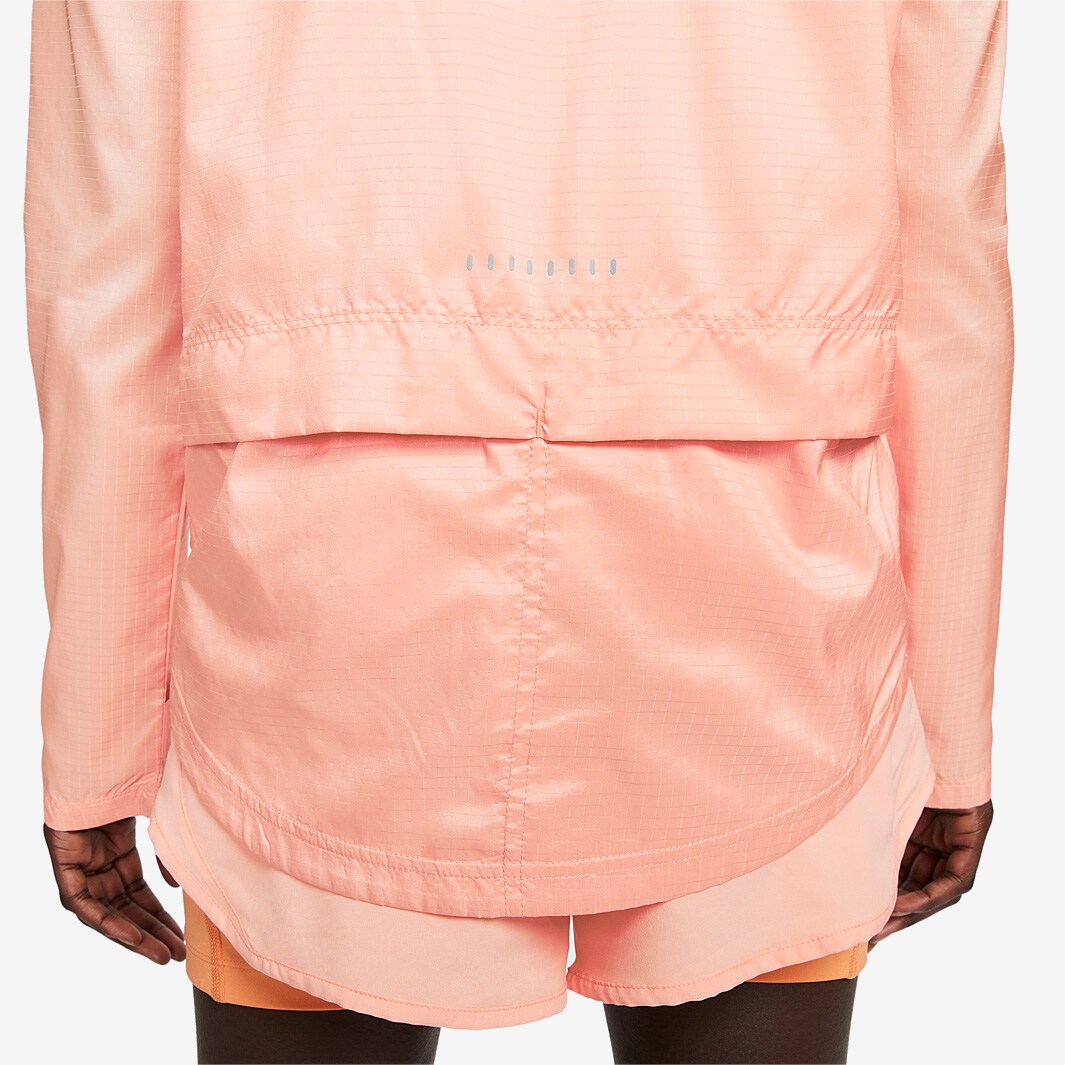 Nike Womens Essential Running Jacket Arctic Orange/Reflective Silver