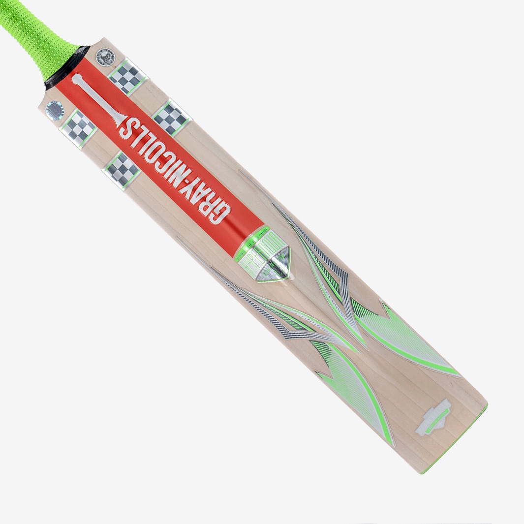 GrayNicolls Hypernova Gen 1.3 5 Star Cricket Bat Green/Silver