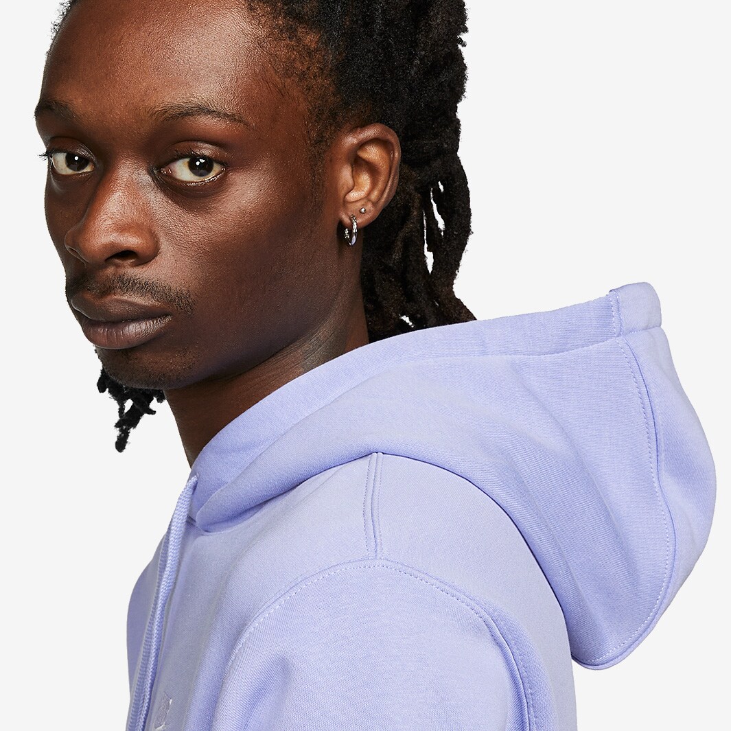 Nike Sportswear Club Fleece Pullover Hoodie Light Thistle/White