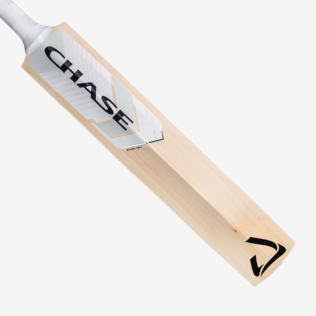 Chase Four Leaf Clover Junior Harrow Cricket Bat White Junior