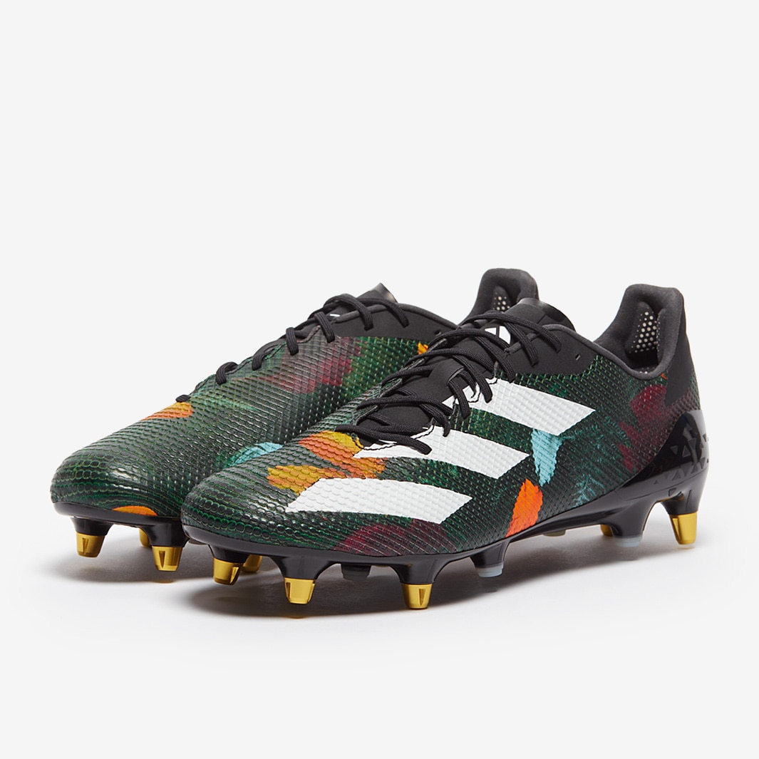adidas Adizero RS7 SG Black Mens Boots ProDirect Rugby