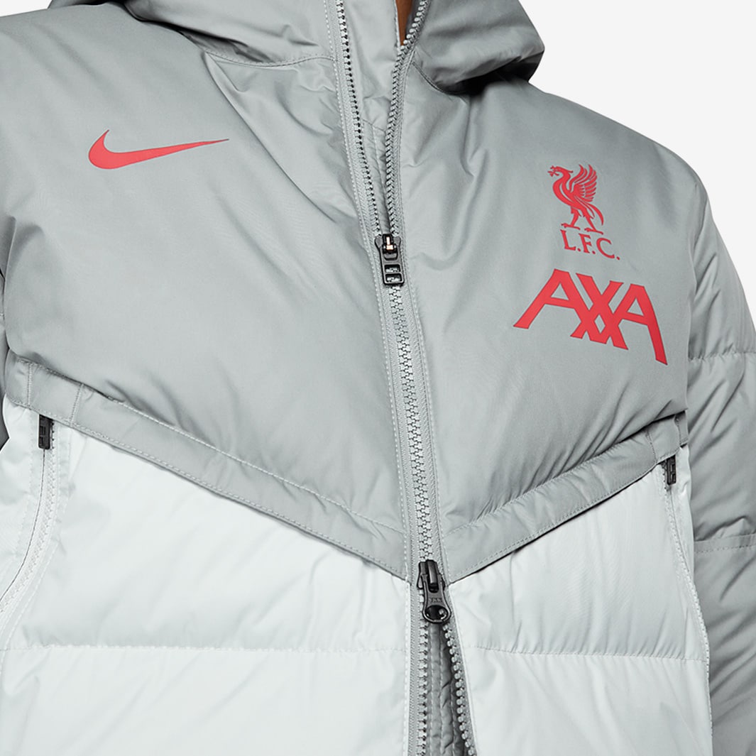 Nike Liverpool FC 23/24 Strike Jacket-Smoke Grey/Wolf Grey/Tough Red ...