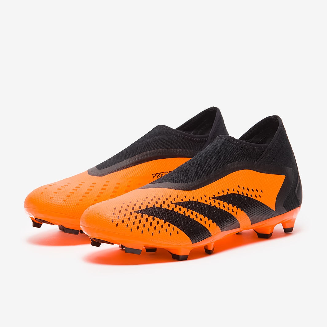 adidas Predator Accuracy.3 Laceless FG - Team Solar Orange/Core Black/Core  Black