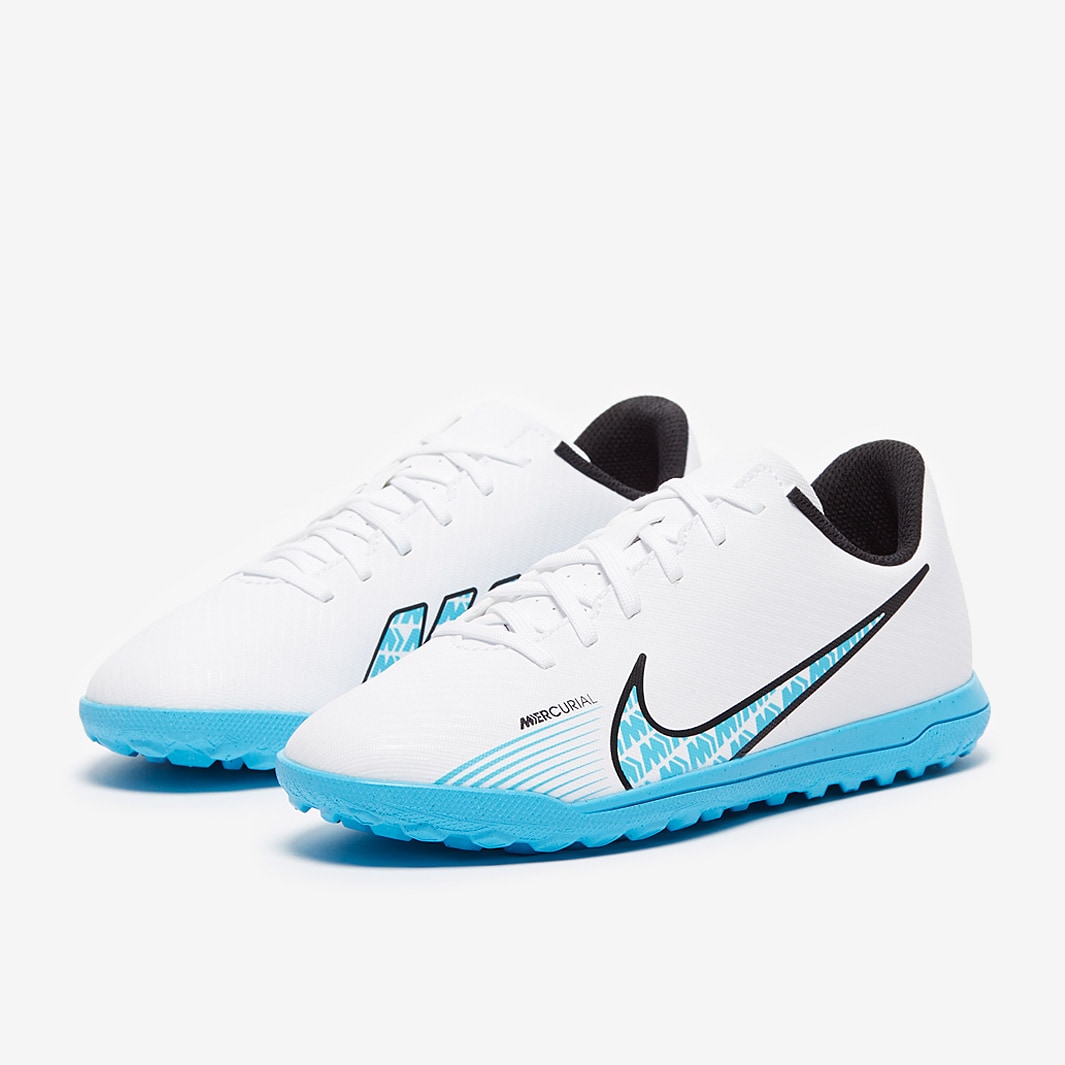 Nike Kids Mercurial Vapor XV Club TF - White/Baltic Blue