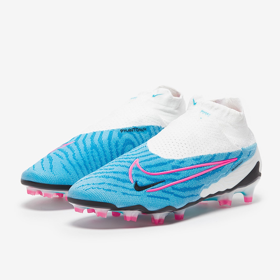 Nike Phantom GX Elite DF FG - Baltic Blue/Pink Blast/White/Laser